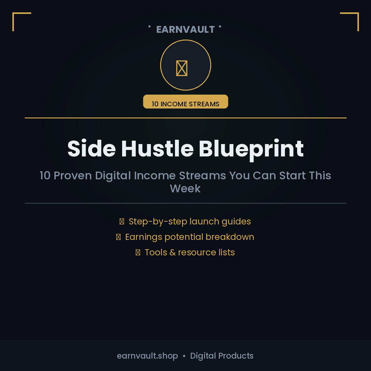 Side Hustle Blueprint: 10 Proven Digital Income Streams
